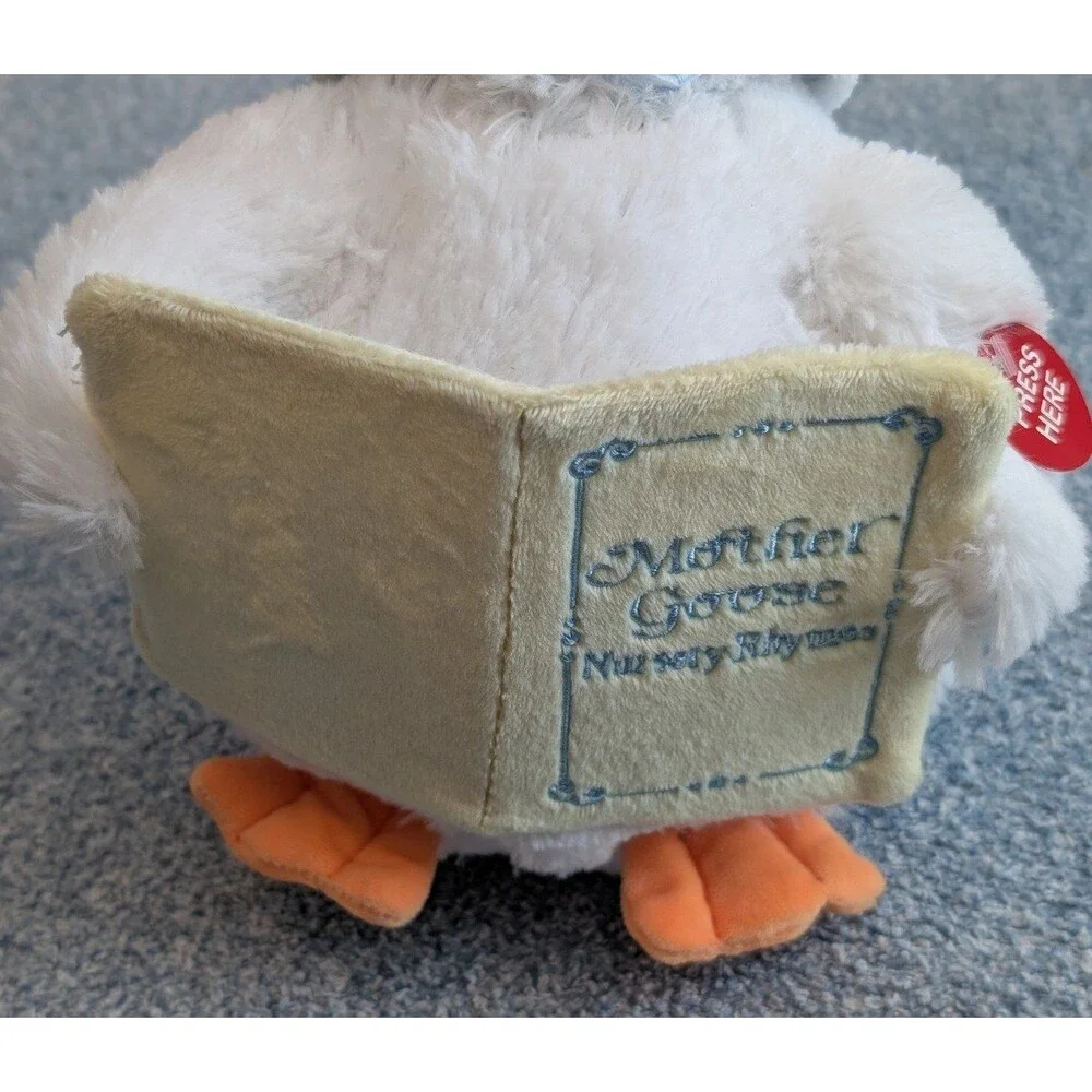 Mother Goose Animated Story Telling Nursery Rhymes Plush Cuddle Barn 14